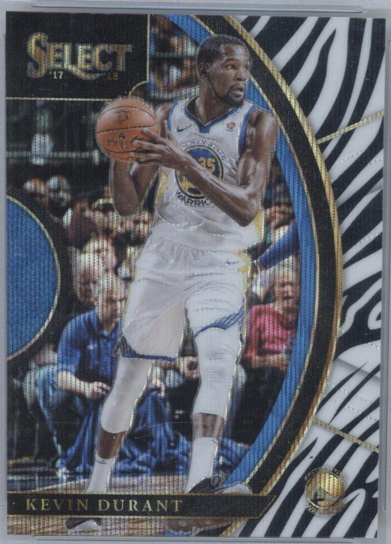 Kevin Durant [Zebra Prizm] #46