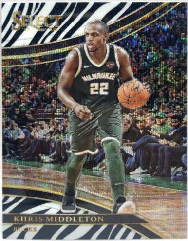 Khris Middleton [Zebra Prizm] #252