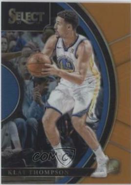 Klay Thompson [Orange Prizm] #66