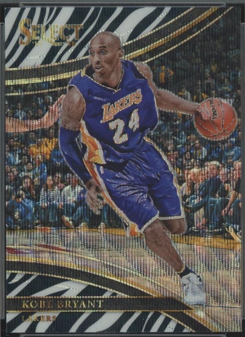 Kobe Bryant [Zebra Prizm] #291
