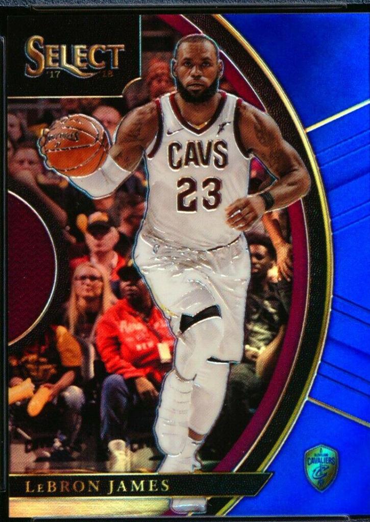 LeBron James [Blue Prizm] #18