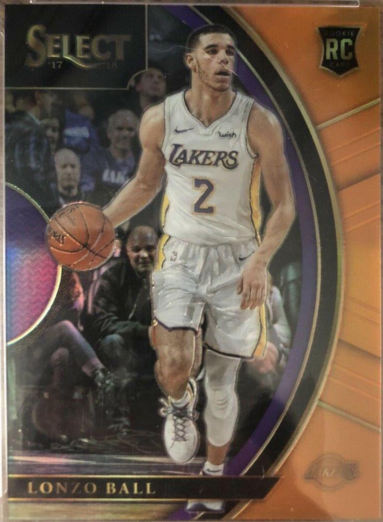 Lonzo Ball [Orange Prizm] #28