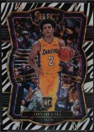 Lonzo Ball [Zebra Prizm] #161