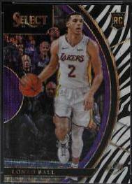 Lonzo Ball [Zebra Prizm] #28