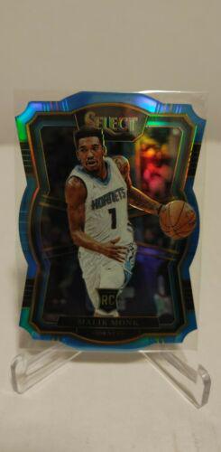 Malik Monk [Die Cut Light Blue Prizm] #142