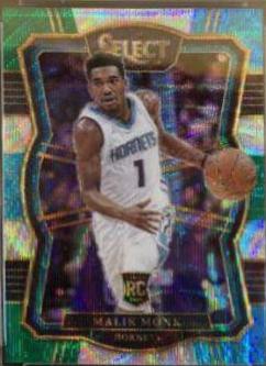 Malik Monk [Tri Color Prizm] #142