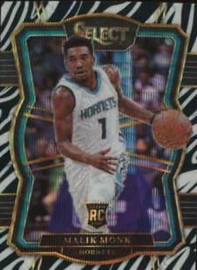 Malik Monk [Zebra Prizm] #142