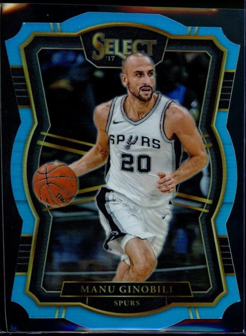 Manu Ginobili [Die Cut Tie Dye Prizm] #152