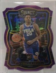 Markelle Fultz [Die Cut Purple Prizm] #195