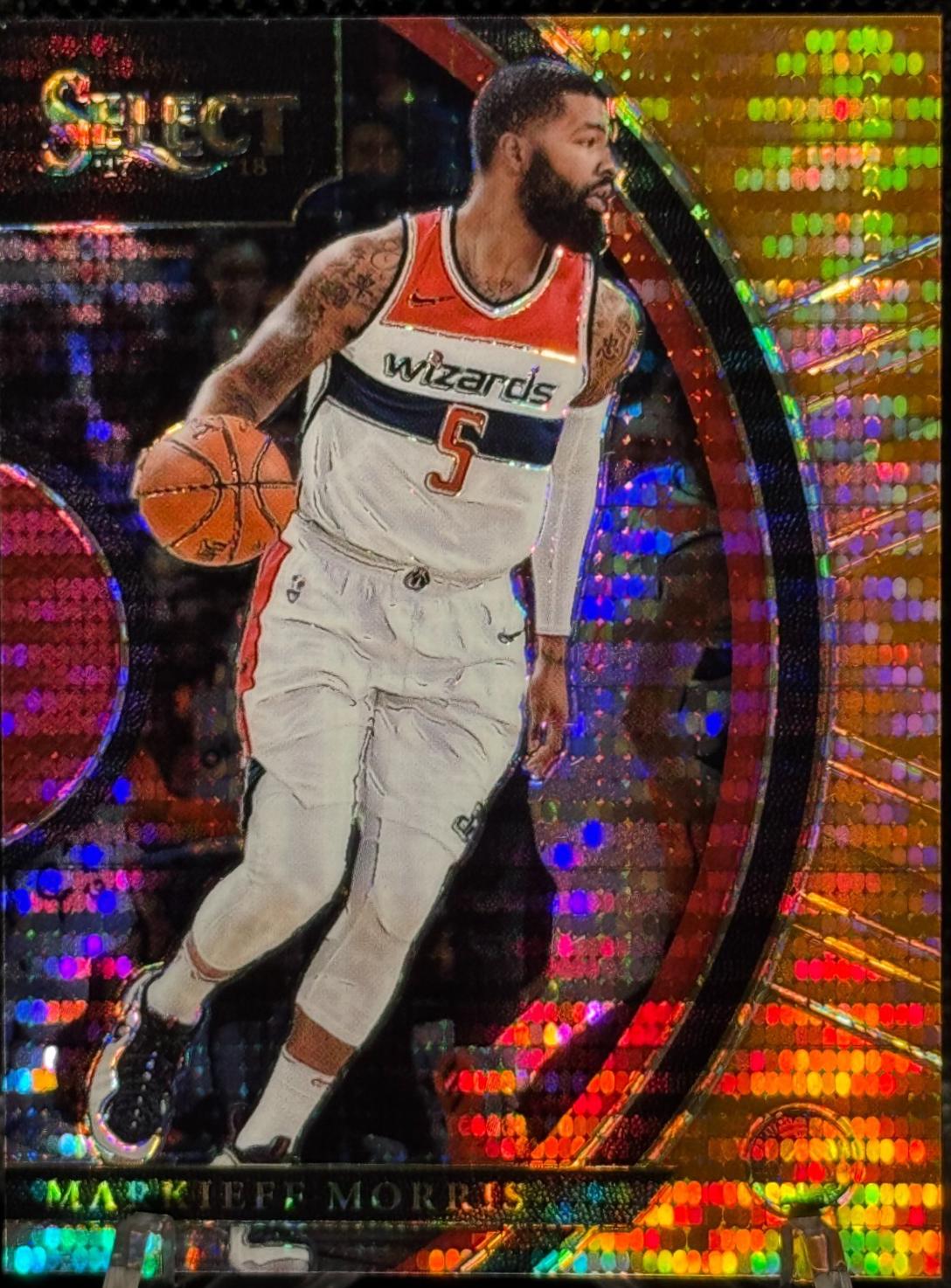 Markieff Morris [Neon Orange Pulsar Prizm] #58