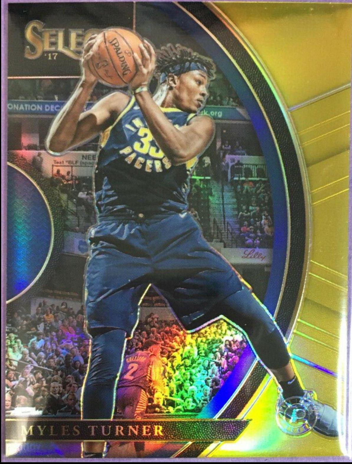 Myles Turner [Gold Prizm] #10