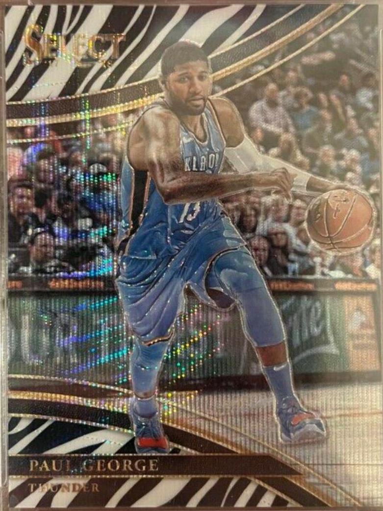 Paul George [Zebra Prizm] #288