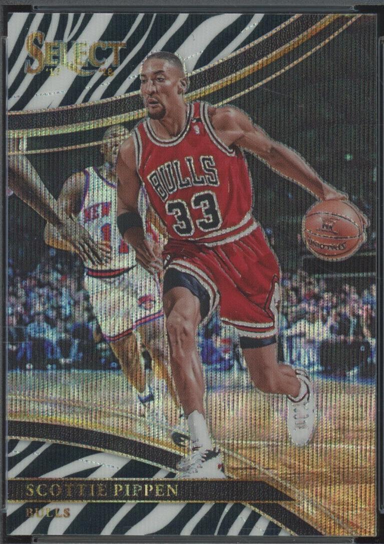 Scottie Pippen [Zebra Prizm] #296