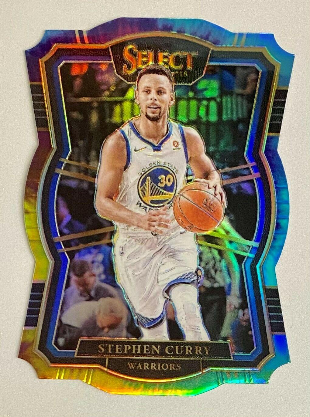 Stephen Curry [Die Cut Tie Dye Prizm] #143
