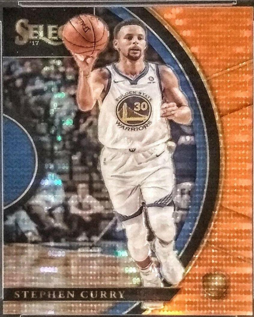 Stephen Curry [Neon Orange Pulsar Prizm] #32