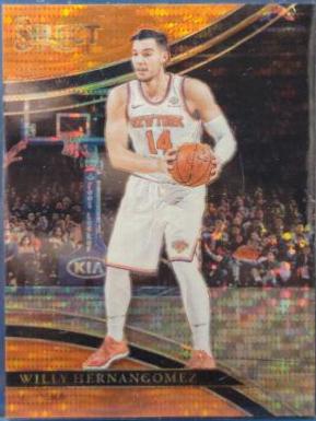 Willy Hernangomez [Neon Orange Pulsar Prizm] #224