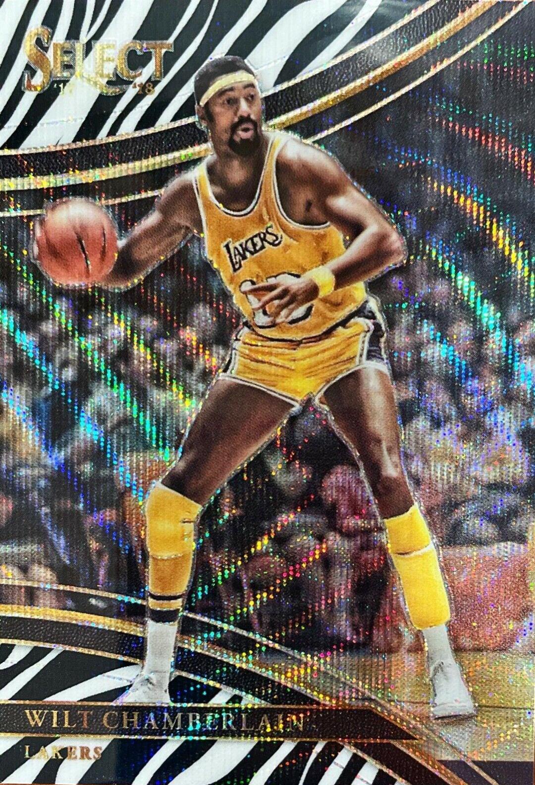 Wilt Chamberlain [Zebra Prizm] #295