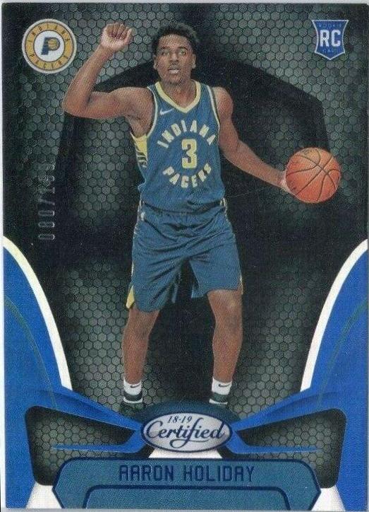 Aaron Holiday [Mirror Blue] #173