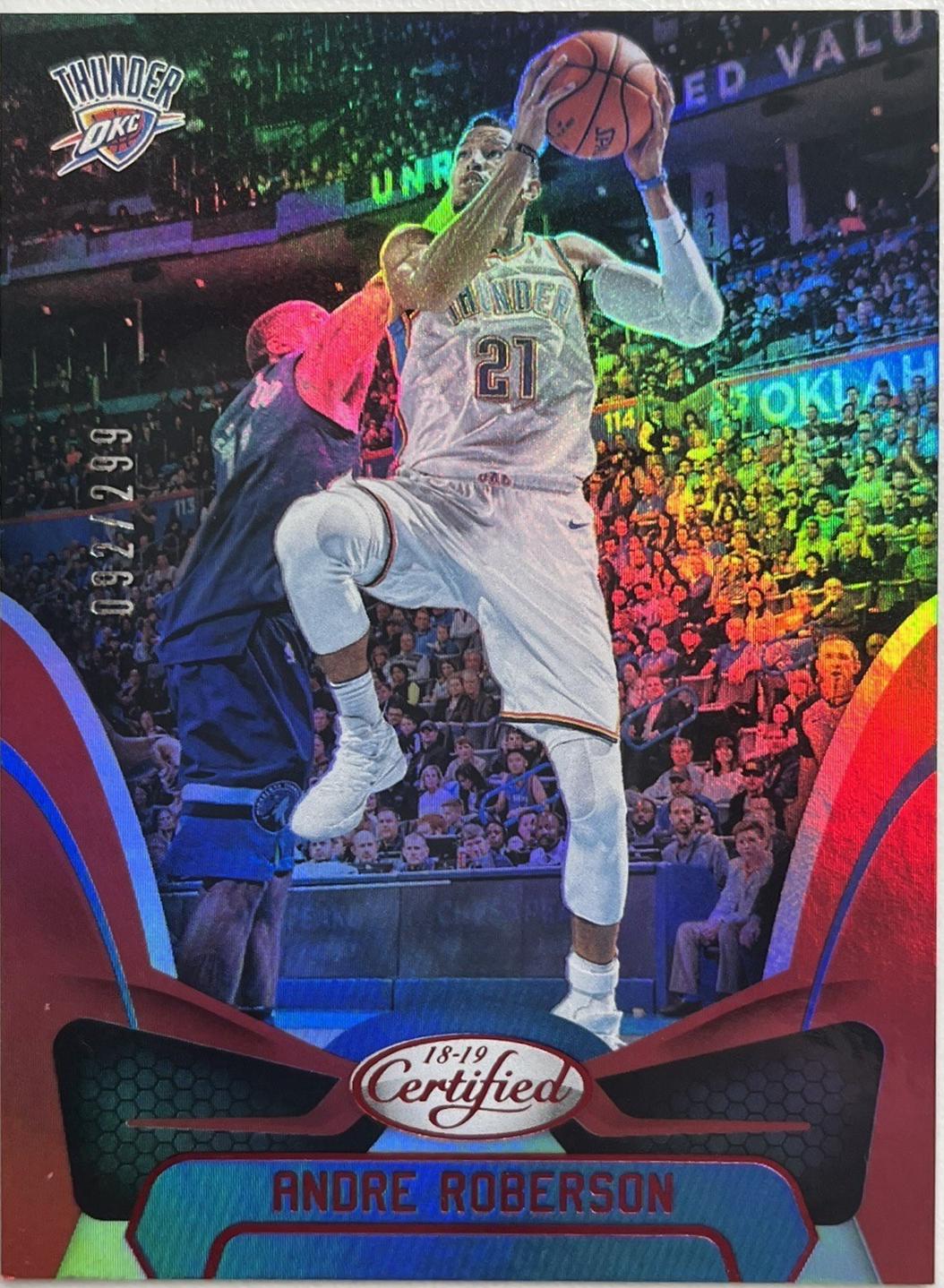 Andre Roberson [Mirror Red] #130