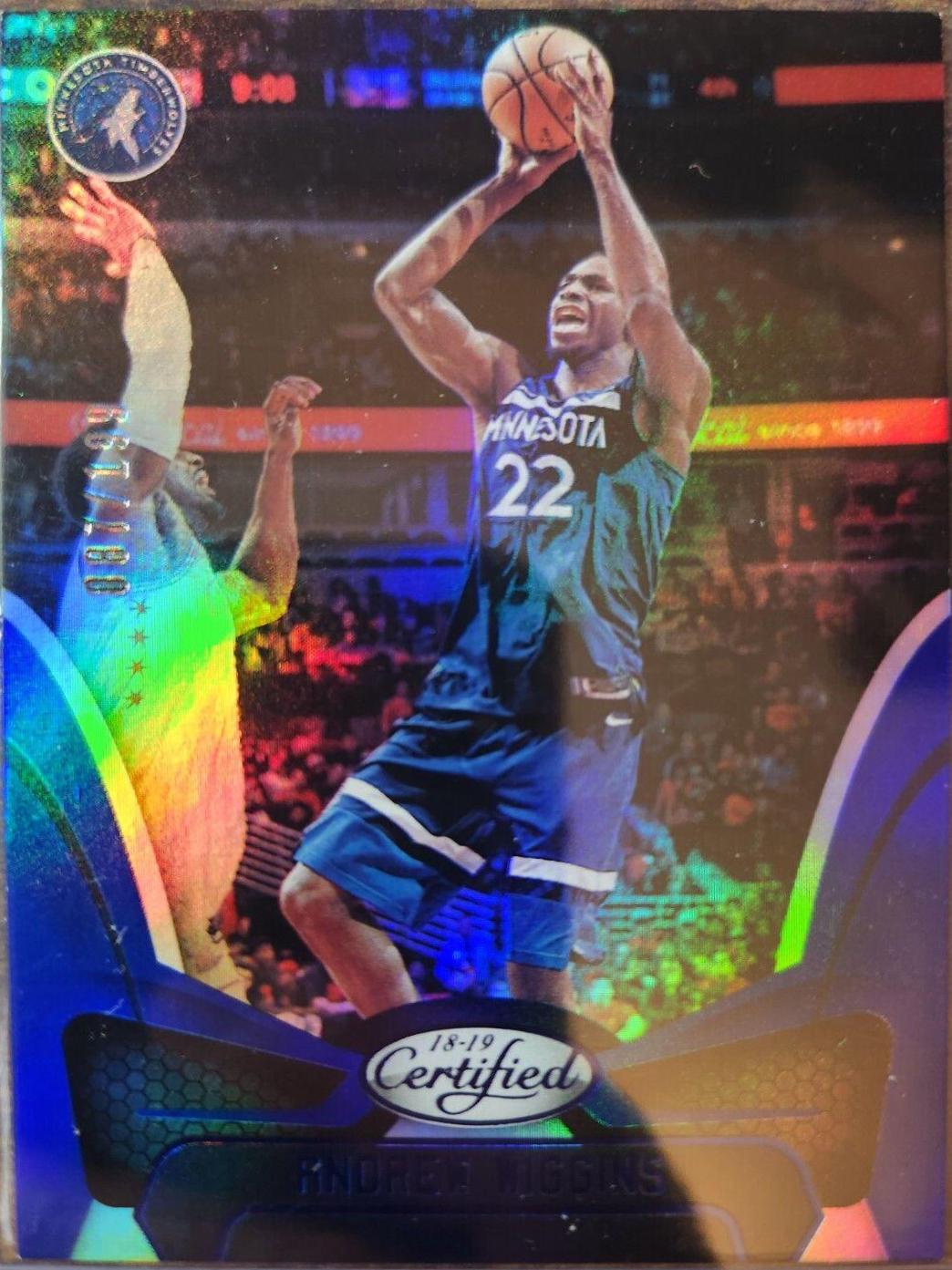 Andrew Wiggins [Mirror Blue] #135