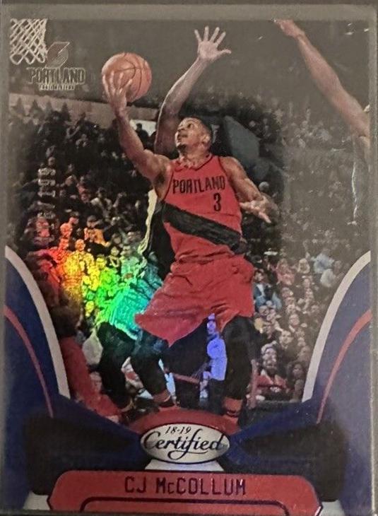 CJ McCollum [Mirror Blue] #138