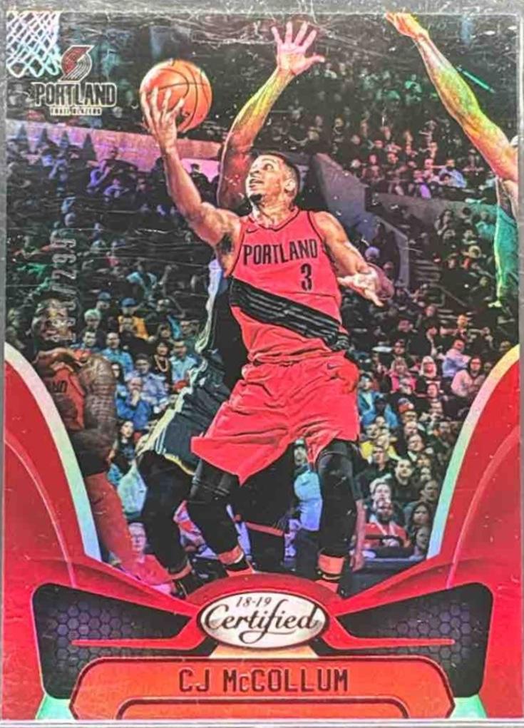 CJ McCollum [Mirror Red] #138