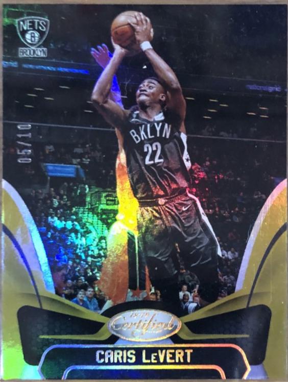 Caris LeVert [Mirror Gold] #85