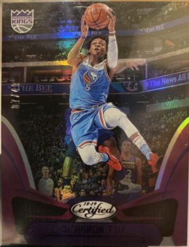 De'Aaron Fox [Mirror Purple] #57
