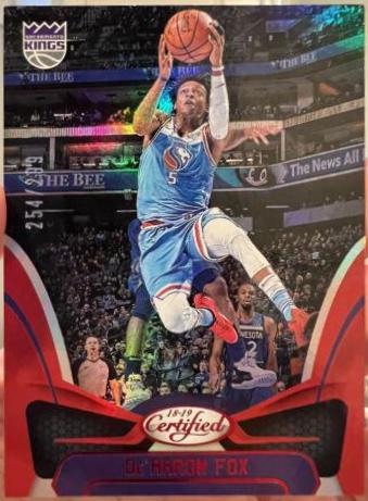De'Aaron Fox [Mirror Red] #57