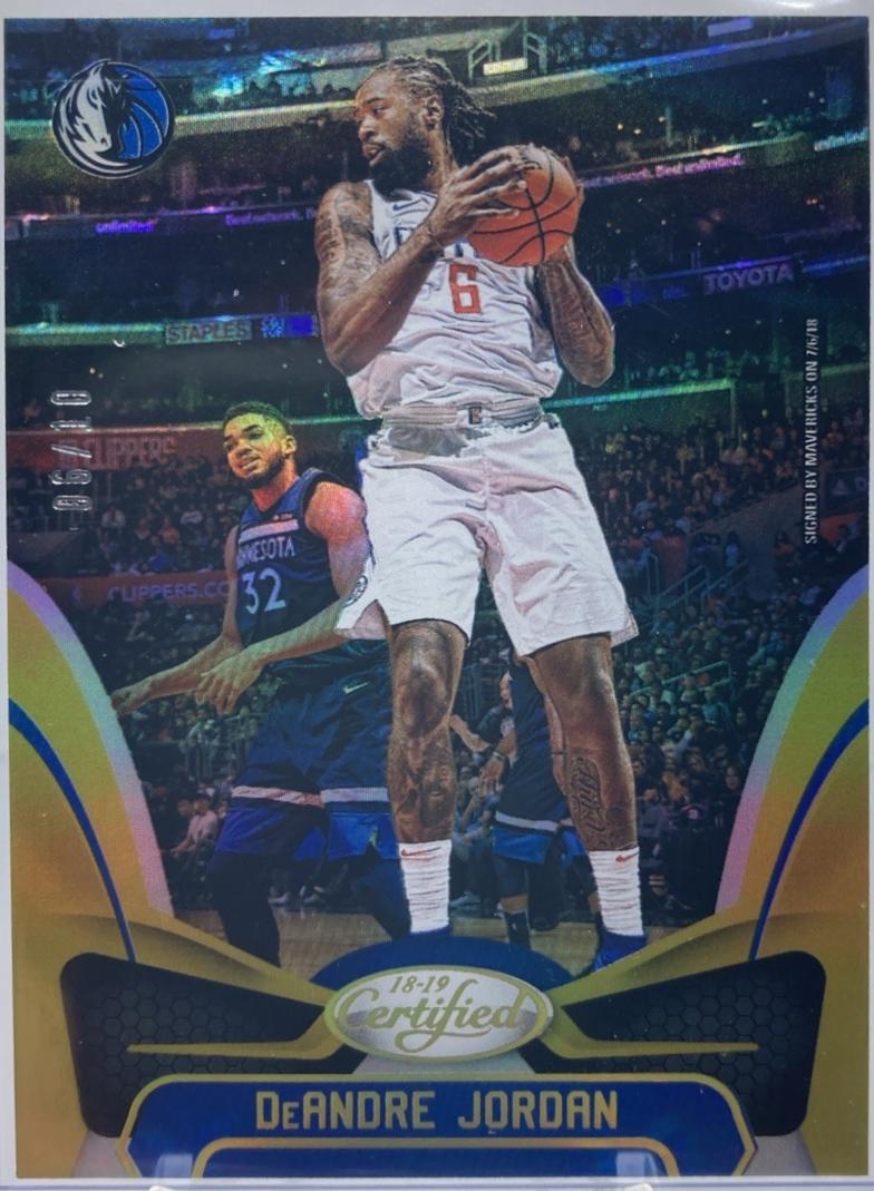 DeAndre Jordan [Mirror Gold] #77
