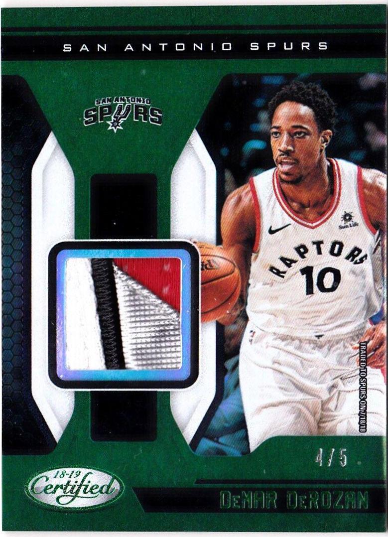 DeMar DeRozan [Mirror Green] #106