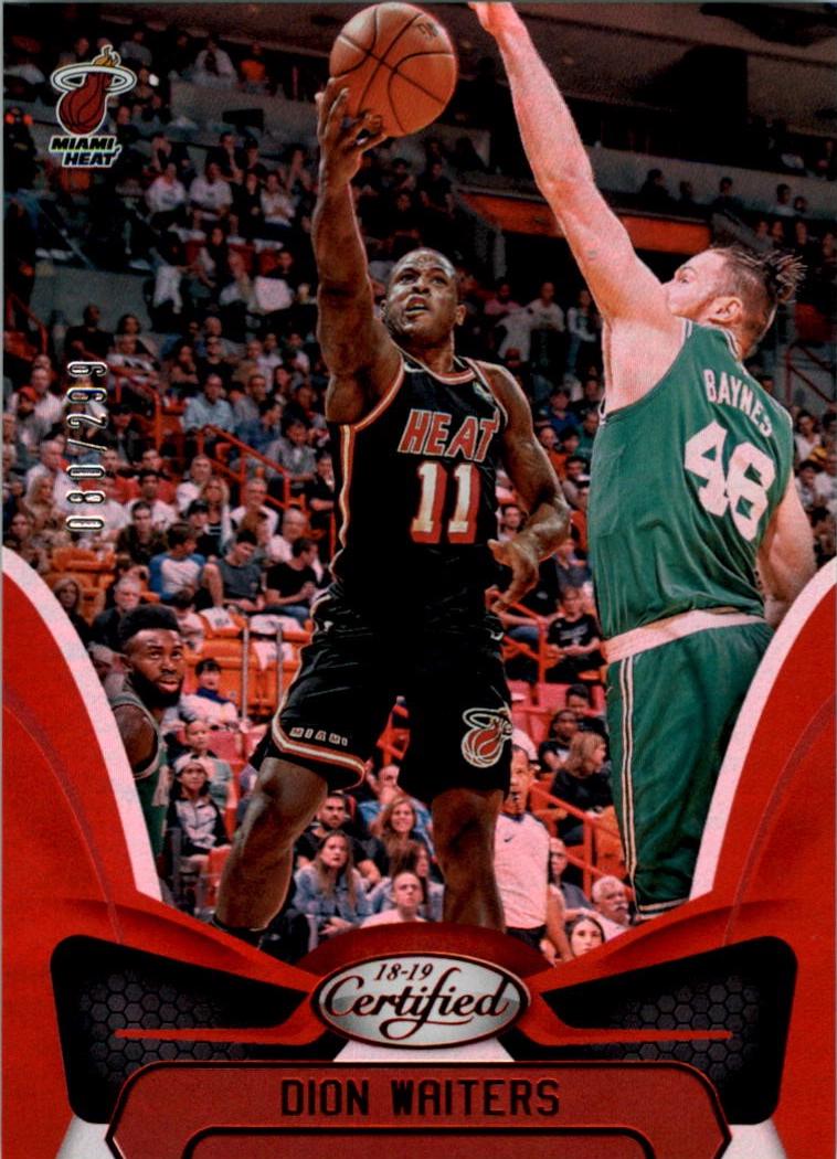 Dion Waiters [Mirror Red] #44