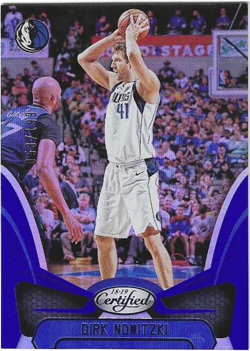 Dirk Nowitzki [Mirror Blue] #76