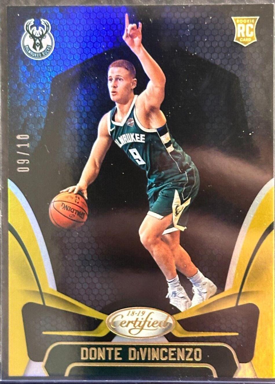 Donte DiVincenzo [Mirror Gold] #167