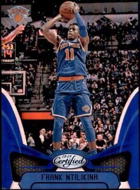 Frank Ntilikina [Mirror Blue] #62