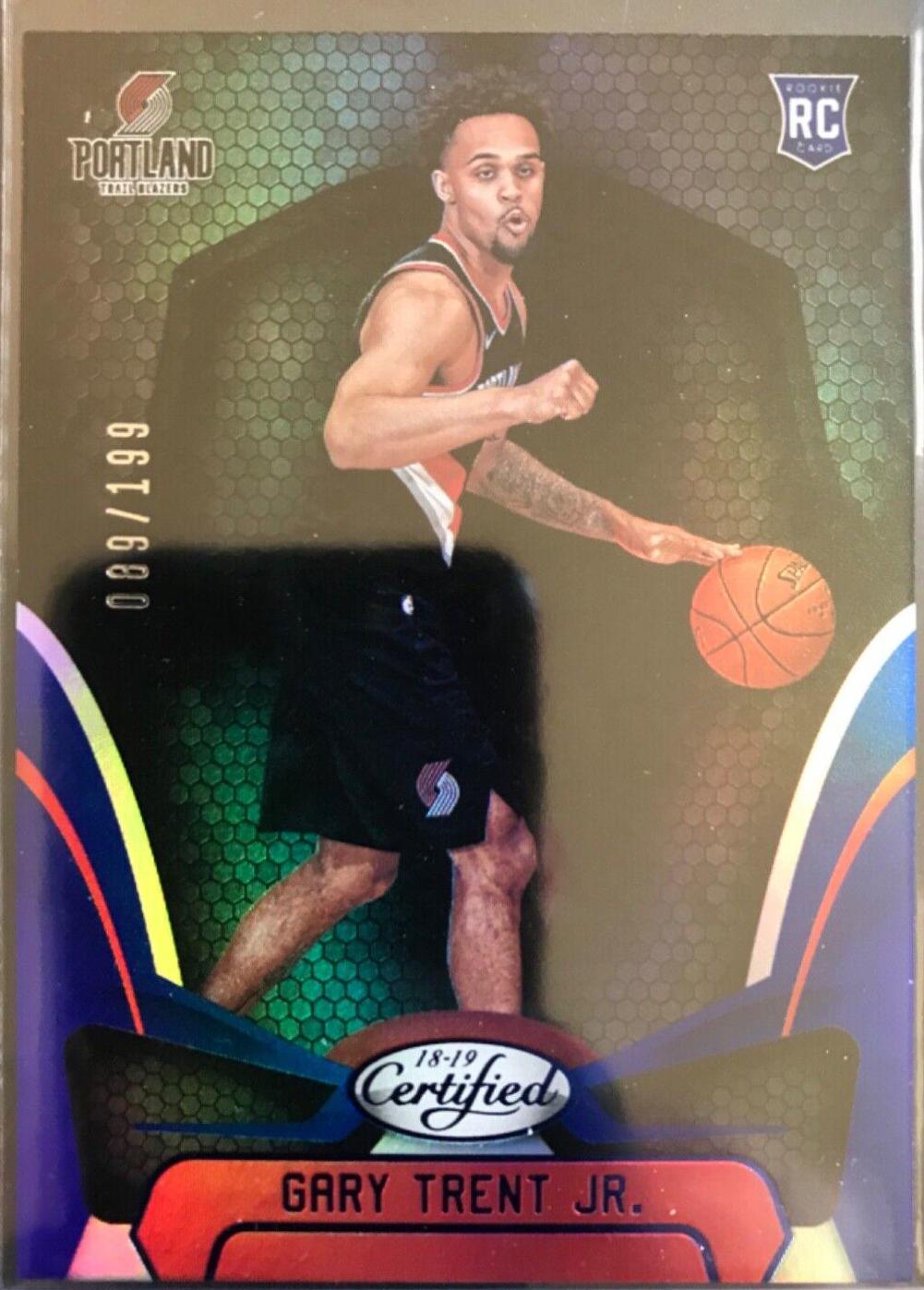Gary Trent Jr. [Mirror Blue] #187