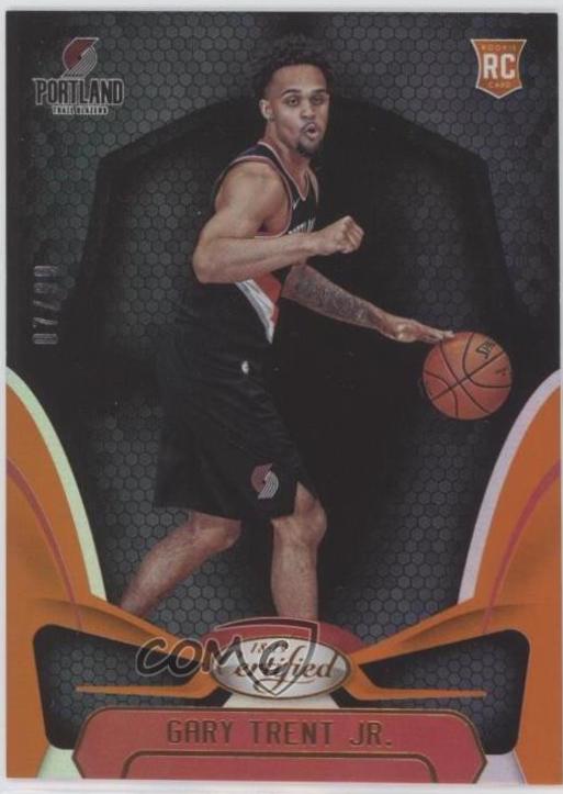 Gary Trent Jr. [Mirror Orange] #187