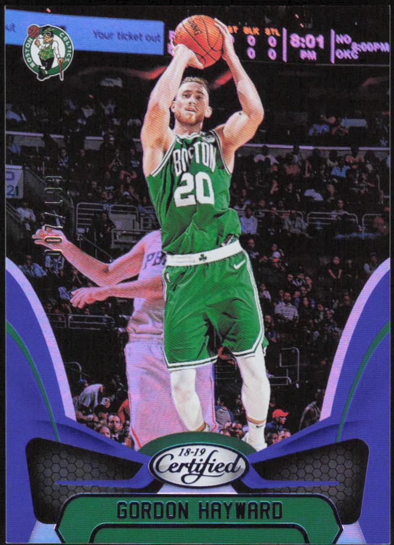 Gordon Hayward [Mirror Blue] #23