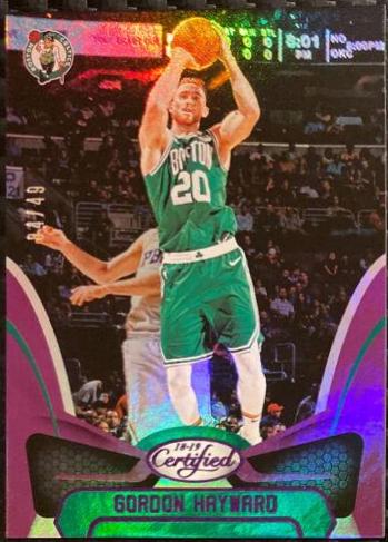 Gordon Hayward [Mirror Purple] #23