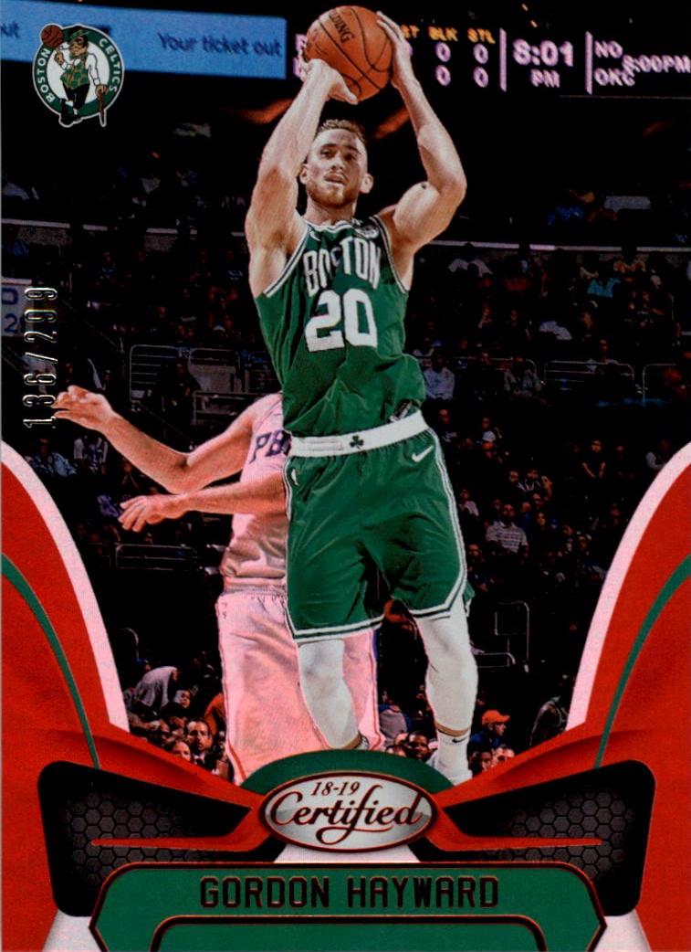 Gordon Hayward [Mirror Red] #23