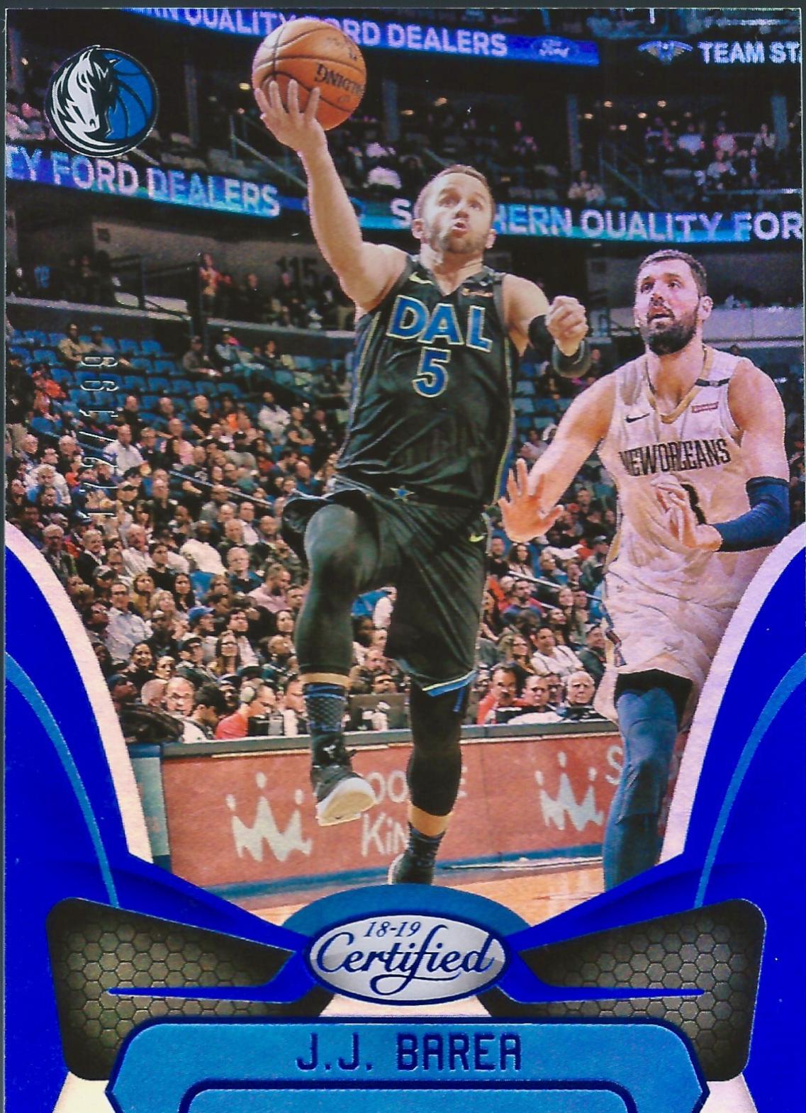 J. J. Barea [Mirror Blue] #80