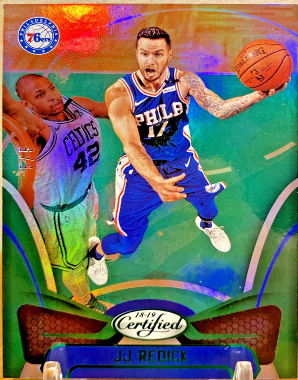JJ Redick [Mirror Green] #5