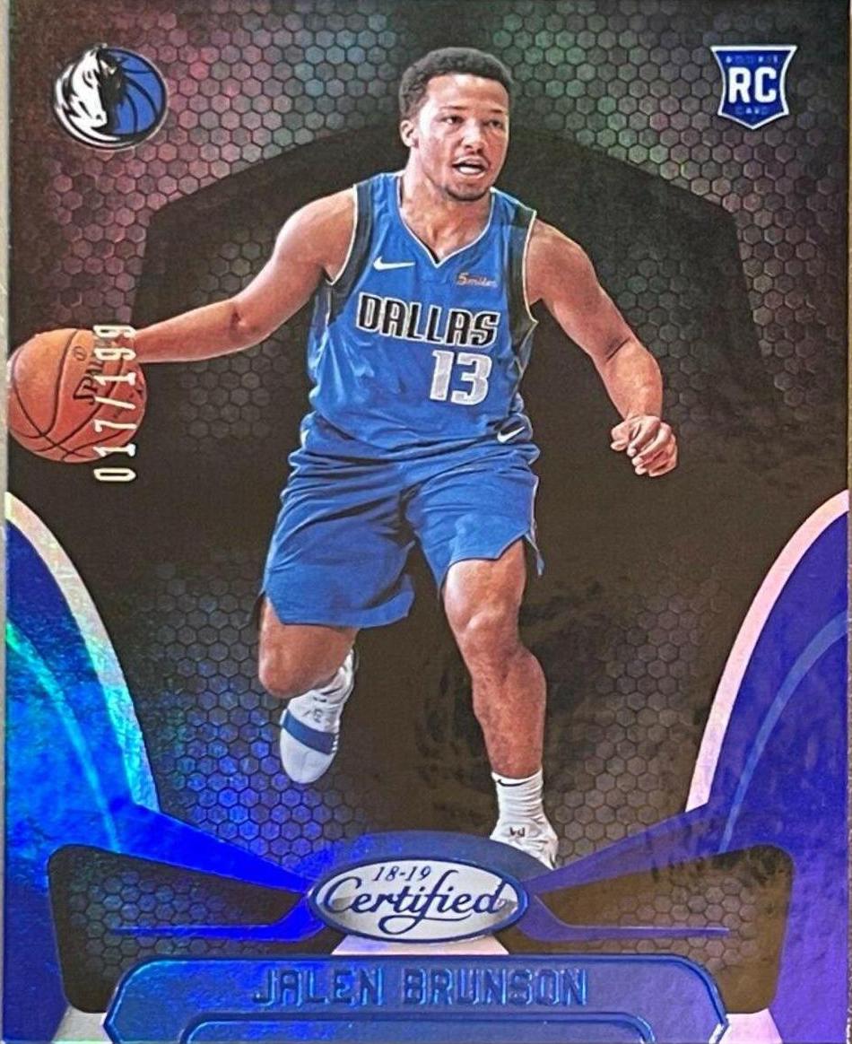 Jalen Brunson [Mirror Blue] #183