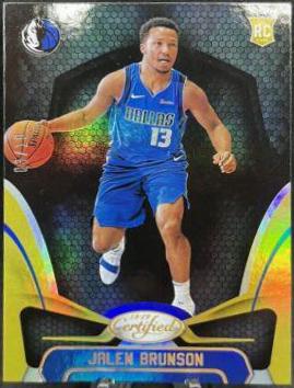 Jalen Brunson [Mirror Gold] #183