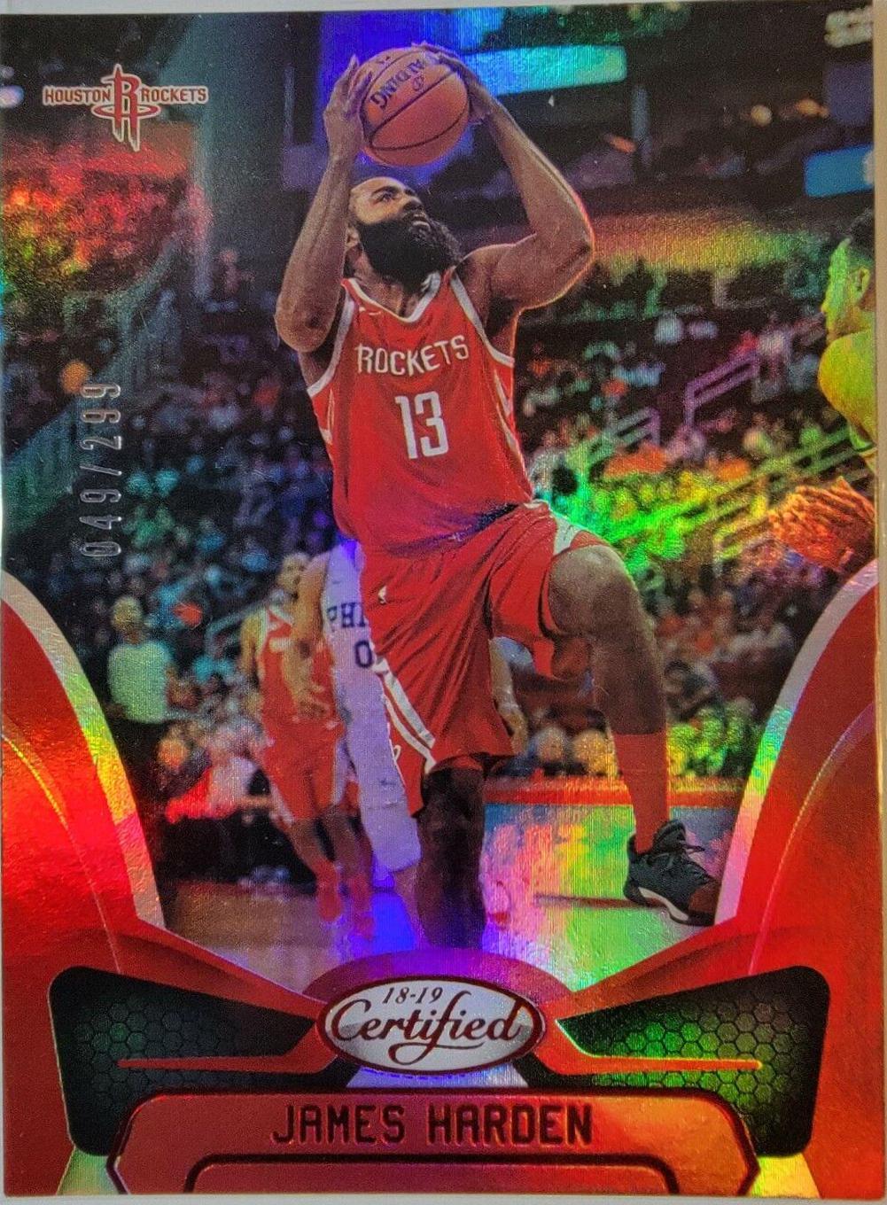 James Harden [Mirror Red] #111