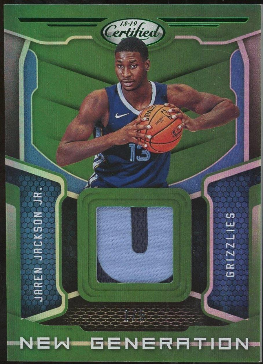 Jaren Jackson Jr. [Mirror Green] #154