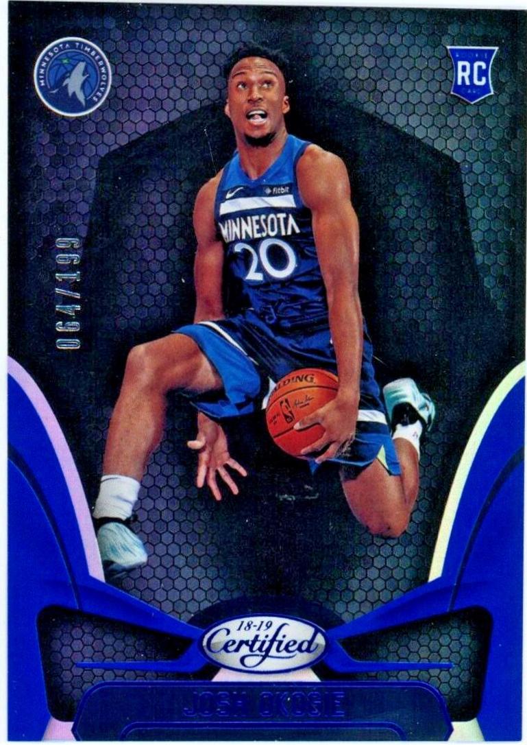 Josh Okogie [Mirror Blue] #170