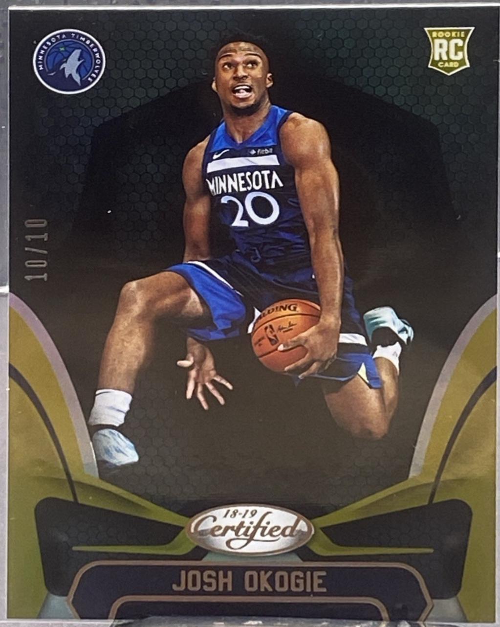 Josh Okogie [Mirror Gold] #170