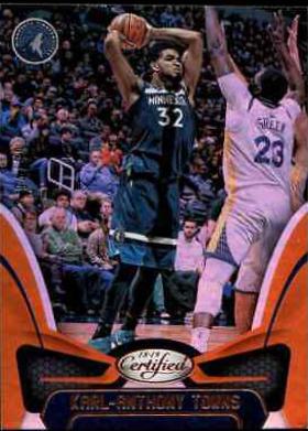 Karl Anthony Towns [Mirror Orange] #134