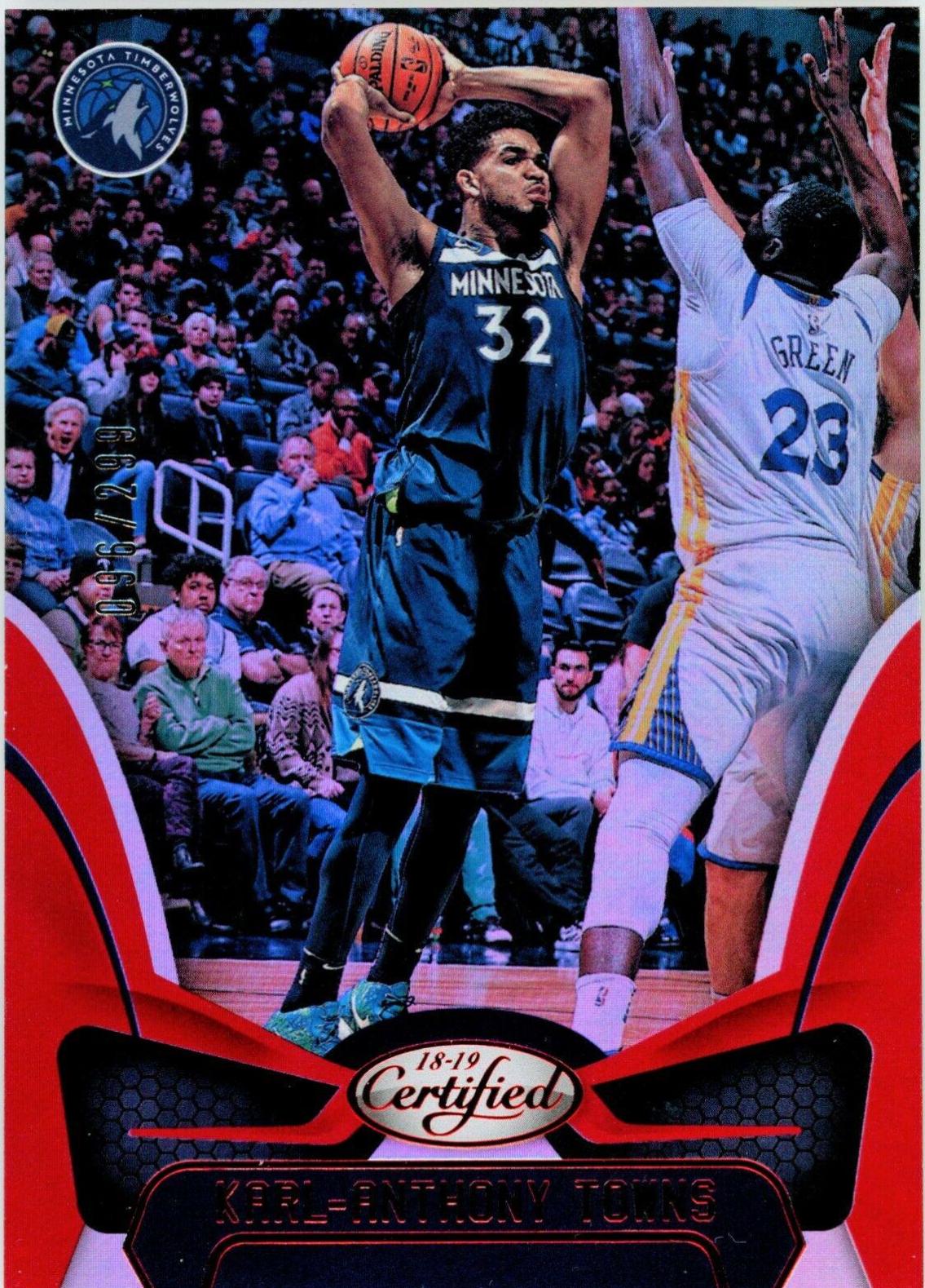 Karl Anthony Towns [Mirror Red] #134